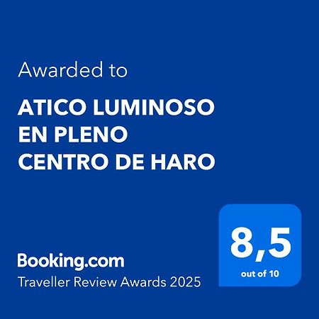 Atico Luminoso En Pleno Centro De Haro Apartment Exterior photo